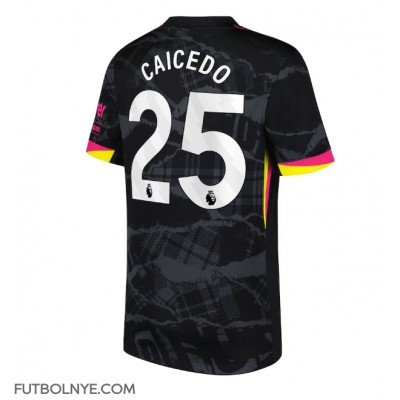 Camiseta Chelsea Moises Caicedo #25 Tercera Equipación 2024-25 manga corta Camiseta Chelsea Moises Caicedo #25 Tercera Equipación 2024-25 manga corta
